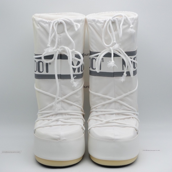 NEW Moon Boot Icon Nylon Winter Snow Boots 14004400-006 main image 3